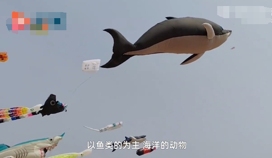 青岛大爷把风筝玩成了无人机