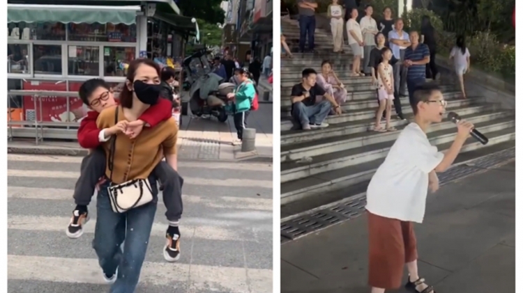 株洲脑瘫男孩用歌声打开人生另一扇窗