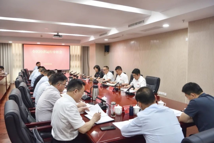 湖滨新区召开经济运行分析会