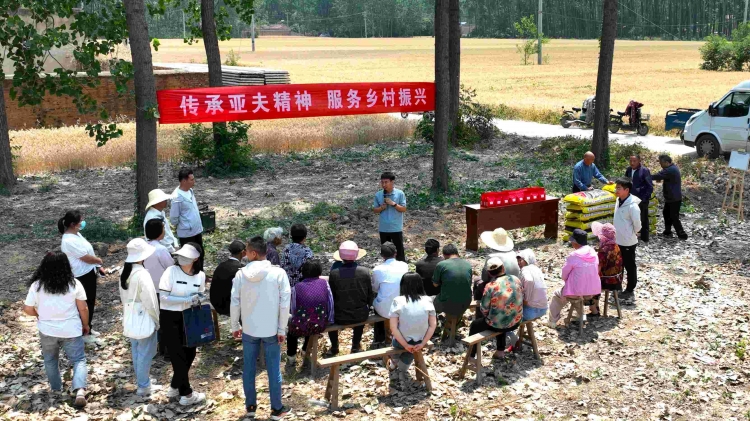市洋河新区:​夏日“三送”让高粱产业红起来