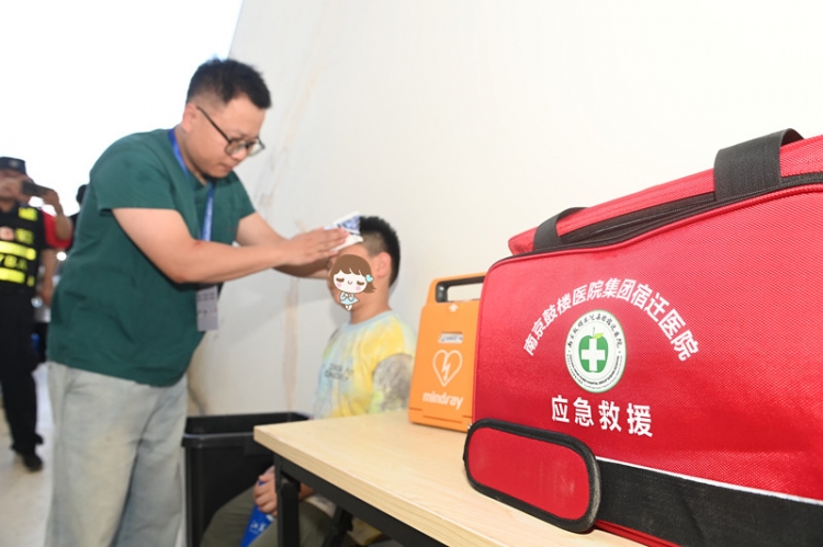 南京鼓楼医院集团宿迁医院 | 护航苏超宿迁主场，全方位保障球员球迷健康