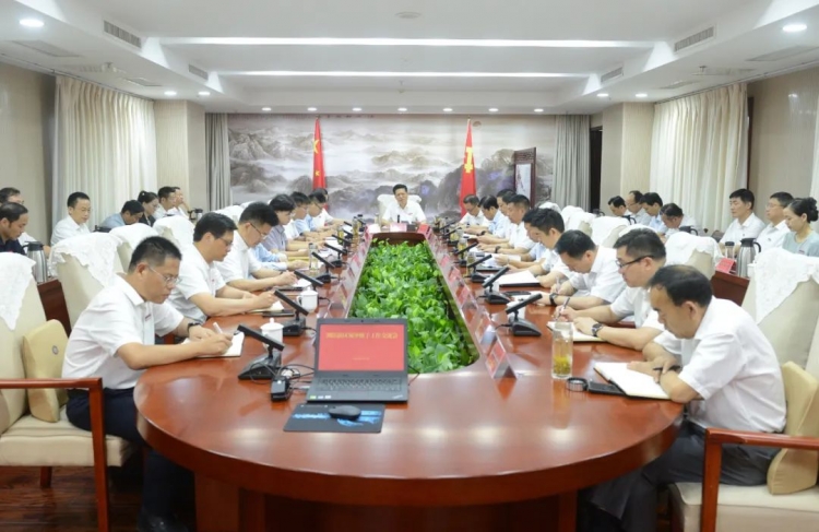 湖滨新区召开领导班子工作交流会