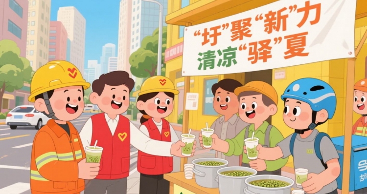 高温之下 | 爱心冰柜降温冷饮 社会各界援手送清凉