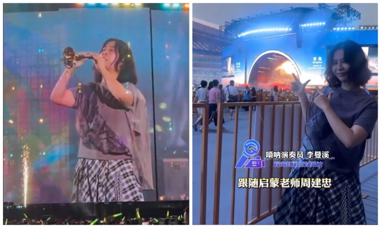 00后唢呐手把传统吹进青岛的日落里