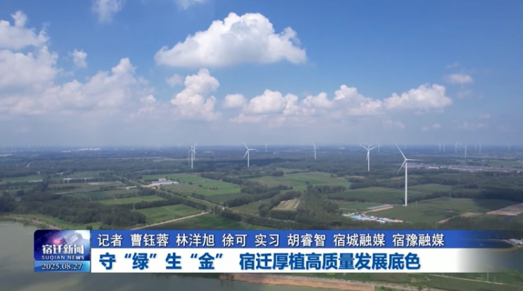 守“绿”生“金”  宿迁厚植高质量发展底色