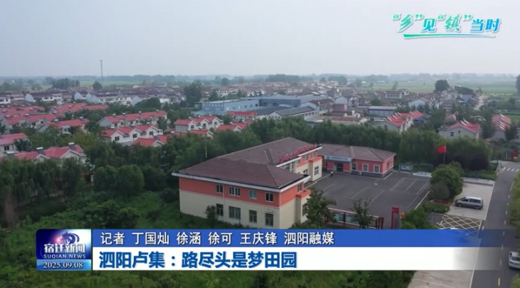 “乡”见“镇”当时 | 泗阳卢集：路尽头是梦田园