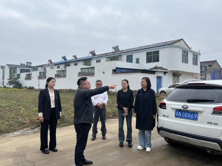 中扬镇组织开展岭桥村标准化厂房建设协商议事会